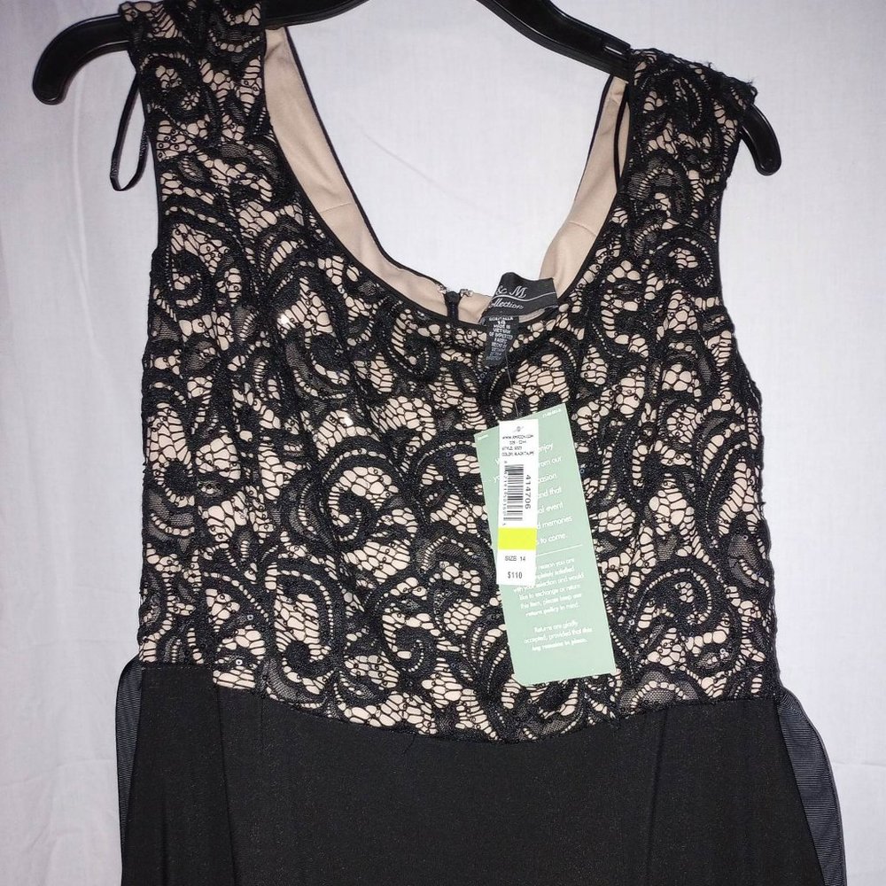 Floral Mosaic Embellished Gown